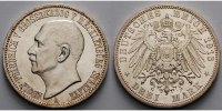 Mecklenburg-Strelitz 3 Mark Adolf Friedrich V. 1904-1914,