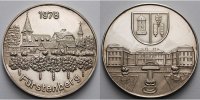 Fürstenberg / Weser 14,99g fein  35 mm Ø Medaille in Silber Fürstenberg, Stadtansicht 1978 Patina  berieben vz-stgl