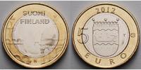 Finnland 5 Euro Kathedrale Helsinki + Uspenski-Uusima, Nr. 2/9 Gebäude der Provinzen,