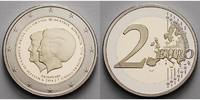 Niederlande 2 Euro Thronwechsel 1980 - 2013 - Doppelportrait Beatrix / Willem Alexander, nach links -