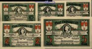 Driburg, Bad 25,50 Pfg. 1,2,5 Mark Spar und Darlehenskassen Verein, <br> -