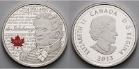 Kanada 4 $ Charles-Michel de Salaberry, <b>Krieg 1812</b> inkl. Etui & Zertifikat & Schuber -