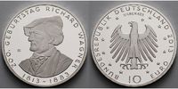 Deutschland 10 Euro<br> 200. Geburtstag Richard Wagner 3. Ausg. 2013 -