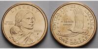 USA 1 $ Amerikanische Ureinwohner - Sacagawea - Philadelphia/ Kupfer-Nickel -