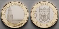 Finnland 5 Euro Kathedrale - Turku, Nr. 5/9 Gebäude der Provinzen, (Provinzdenkmäler)