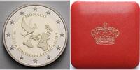 Monaco 2 Euro 20 Jahre UN Mitgliedschaft 1993-2013 <b> inkl.Etui & Zertifikat & Schuber!!!</b> -