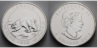 Kanada 8 $ 1,5 oz. Serie - Polarbär, <b>1. Ausgabe</b> -