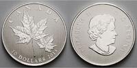Kanada 10 $ Maple Leaf Forever, <b>NEU, 1/2 oz.</b>, inkl. Etui & Zertifikat & Schuber -