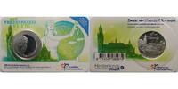 Niederlande 5 Euro 100 Jahre Friedenspalast (1913 - 2013), <b>Coincard mit Barcode</b> -