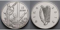 Irland 15 Euro Dublin Lockout,100 Jahre Aussperrung 1913-2013 inkl. Etui & Zertifikat & Schuber