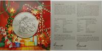 Kanada 20 $ 20 $ Santa Claus, 1/4 Unze, in Kapsel & off. Briefumschlagverpackung (Blister) -