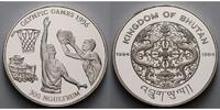 Bhutan 300 Ngultrum Oly. Sommerspiele in Atlanta - 2 Basketspieler - mit MDM Zertifikat -
