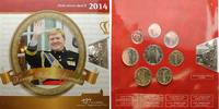Niederlande 3,88 Kursmünzensatz/Einführung König-Willem-Alexander <i>m. Medaille in Cu/Ni <i></i> -
