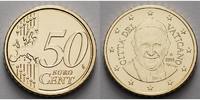 Vatikan 50 Cent Kursmünze, 50 Cent * <b> zweite Münze Papst Franziskus, </b> -