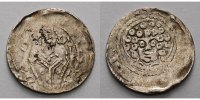 Corvey, Abtei Pfennig Abt Simon I. zur Lippe Bischof von Paderborn 1247-1277, als Tutor
