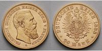 Preussen 20 Mark, 7,16g <br>fein <br>22,5 mm Ø Friedrich III. Bild