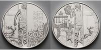Österreich 20 Euro 25 Jahre Fall des Eisernen Vorhangs, in Kapsel & Zertifikat & Etui Bild