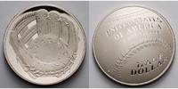 USA 1/2 $ National Baseball Hall of Fame, in Kapsel inkl. Etui & Zertifikat Bild