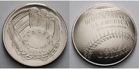 USA 1/2 $ National Baseball Hall of Fame, in Kapsel inkl. Etui & Zertifikat Bild