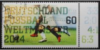 Deutschland 0,60 Cent Fußball Weltmeister 2014 Sonderbriefmarke Bild