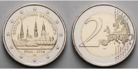 Lettland 2 Euro Riga Kulturhauptstadt Europas - Lettland - Latvija - Latvia, Bild