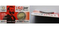 Belgien 2 Euro 150 Jahre Rotes Kreuz <b> ACHTUNG: Fehlprägung - Italien/San Marino !!! </b> Bild