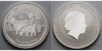 Australien 1 $ Jahr der Ziege / Chines.Tierkreiszeichen 2015 <b>-NEUE SERIE</b> Lunar II Bild