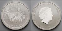Australien 50 Cents,<br><b>1/2 oz.</b> Jahr der Ziege / Chines. Tierkreisz. 2015 <b>-NEUE SERIE</b>Lunar II <b>1/2 oz Bild