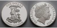 Australien 1 $ Känguruh, inkl. Etui & Zertifikat & Schuber Bild