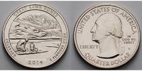 USA 1/4 $ Great Sand Dunes Park /S - Kupfer-Nickel - Bild