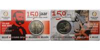 Belgien 2 Euro 150 Jahre Rotes Kreuz, <b> ACHTUNG: NUR im Blister/Coincard lieferbar!!!</b> Bild