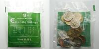 Litauen 11,59 Euro Starterkit, Zusammenstellung zur Euroeinführung, 23 Münzen i.originalem Beutel -