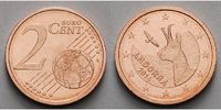 Andorra 2 Cent Kursmünze, 2 Cent, sofort lieferbar aus KMS !!!