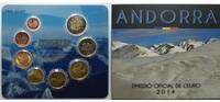 Andorra 3,88 € 1.amtlicher Euro Kursmünzensatz, mit allen 8 Münzen, Sommerangebot !!!