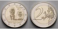 Luxemburg 2 Euro 15.Jahrestag d.Thronbesteigung v.Großh.Henri, (2000-2015)<br><b>geringe Auflage, -