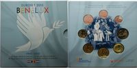 BE-NE-LUX 3,88 3x Kursmünzensatz mit Medaille * 70 Jahre Frieden in Europa