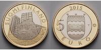 Finnland 5 Euro Uusimaa - Igel, Tiere der historischen Landschaften,