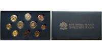 Malta 5,88 € Kursmünzensatz mit 2 Euro Gedenkmünze Republik m. Mz. & Medaille -