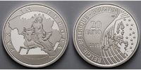 Belgien 20 Euro Raub der Europa inkl. Etui&Zerti.&Schuber