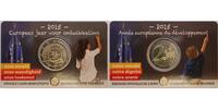 Belgien 2 Euro Europ. Jahr f. Entwicklung, ACHTUNG: NUR im Blister/Coincard lieferbar!!!