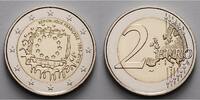 Frankreich 2 Euro 30 Jahre EU-Flagge 1985-2015 -