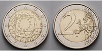 Portugal 2 Euro 30 Jahre EU-Flagge 1985-2015 -
