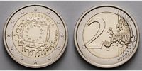 Slowenien 2 Euro 30 Jahre EU-Flagge 1985-2015 -
