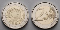 Spanien 2 Euro 30 Jahre EU-Flagge 1985-2015 -