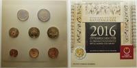 Österreich 3,88 Kursmünzensatz 8 Münzen, mit der 2 Euro Gedenkmünze - 200 Jahre Nationalbank - -