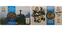 Belgien 2 Euro Olympiade in Rio 2016, ACHTUNG: NUR im Blister/Coincard lieferbar!!!