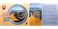 Slowakei 2 Euro Erste EU-Ratspräsidentschaft der Slowakei im Blister Foto