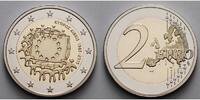 Zypern 2 Euro 30 Jahre EU-Flagge 1985-2015 Foto