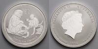 Australien 50 Cents,<br><b>1/2 oz.</b> Jahr des Affen / Chines.Tierkreiszeichen 2016 <b>-NEUE SERIE</b> Lunar <b>1/2 oz Foto