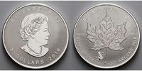 Kanada 5 $ Maple Leaf - Privy Affe, <b>ohne Zertifikat</b> Foto